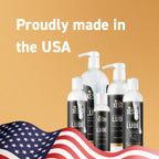 XESSO Water-Based Creamy Lube, Unscented 8.3 Fl Oz, Thick White Gel-Like Slippery Glide, Hypoallergenic for Women, Men & Couples. Made in US & Discreet Package. Package May Vary