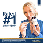 NuEthix Formulations Cort-Eaze - Cortisol Supplement - Health Support Supplement with Ashwagandha, L-Theanine & Rhodiola Rosea - Relaxation and Deep Sleep, 60 Capsules, 30 Servings