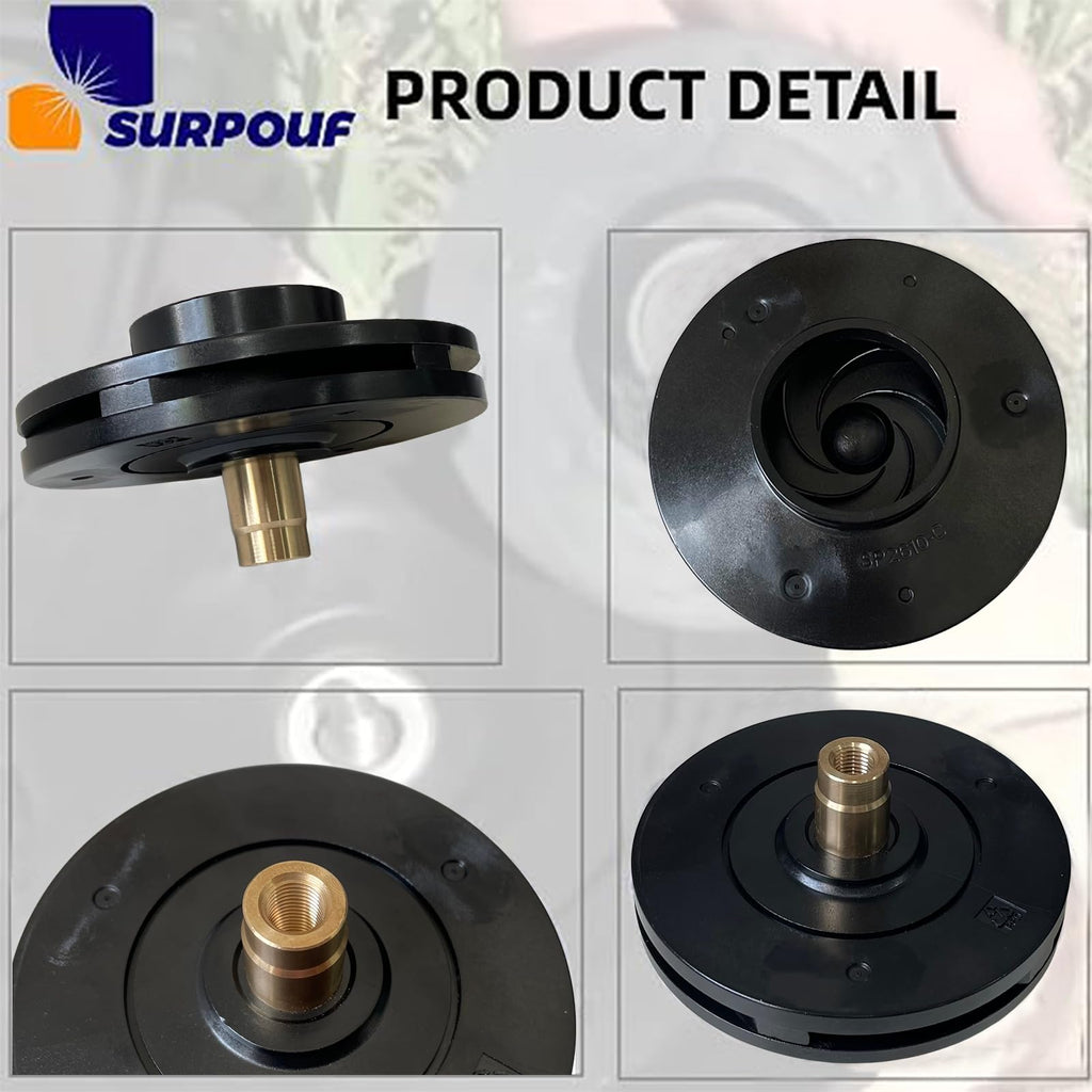 SPX2610C Fits for Hayward Super Pump Impeller SP 2600, 2600X Series Impeller 1.5 HP