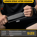FITFIV Lifting Straps for Weightlifting, Lifting Wrist Straps for Gym Strength Training, Neoprene-padded Wrist Cushion - Men & Women