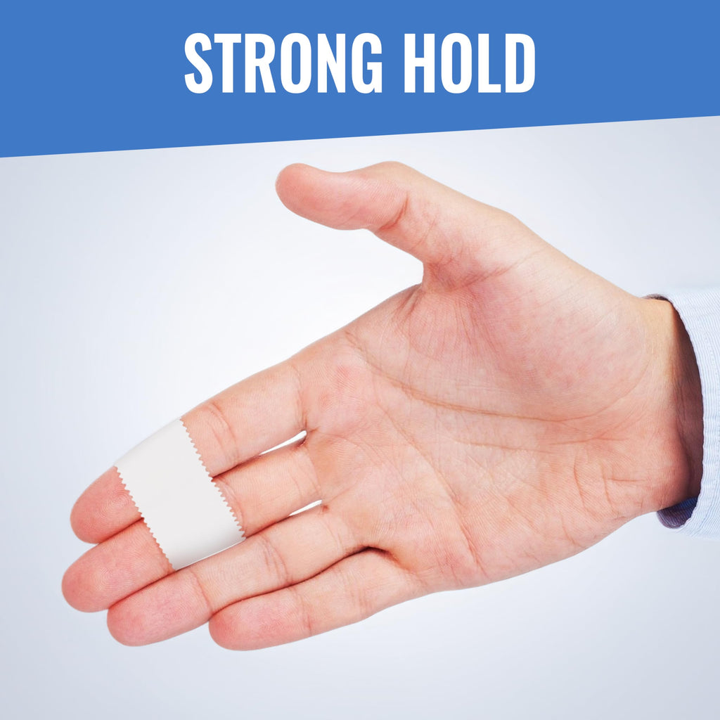 Healqu Silk Like Medical Tape - Durable Cloth Medical Tape - 1 in x 10yd, 4 Rolls - Surgical Tape Woven for Strongly Holding Large Dressings, Securing Splints, and Ideal for Long-Term Care