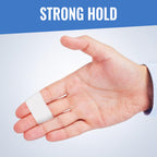Healqu Silk Like Medical Tape - Durable Cloth Medical Tape - 1 in x 10yd, 4 Rolls - Surgical Tape Woven for Strongly Holding Large Dressings, Securing Splints, and Ideal for Long-Term Care