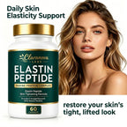 Keikeyo Elastin Peptides, Elastin Peptide Skin Tightening Formula, Marine Protein Complex, Daily Nutritional Support for Skin 60 Count (1pcs, 1)