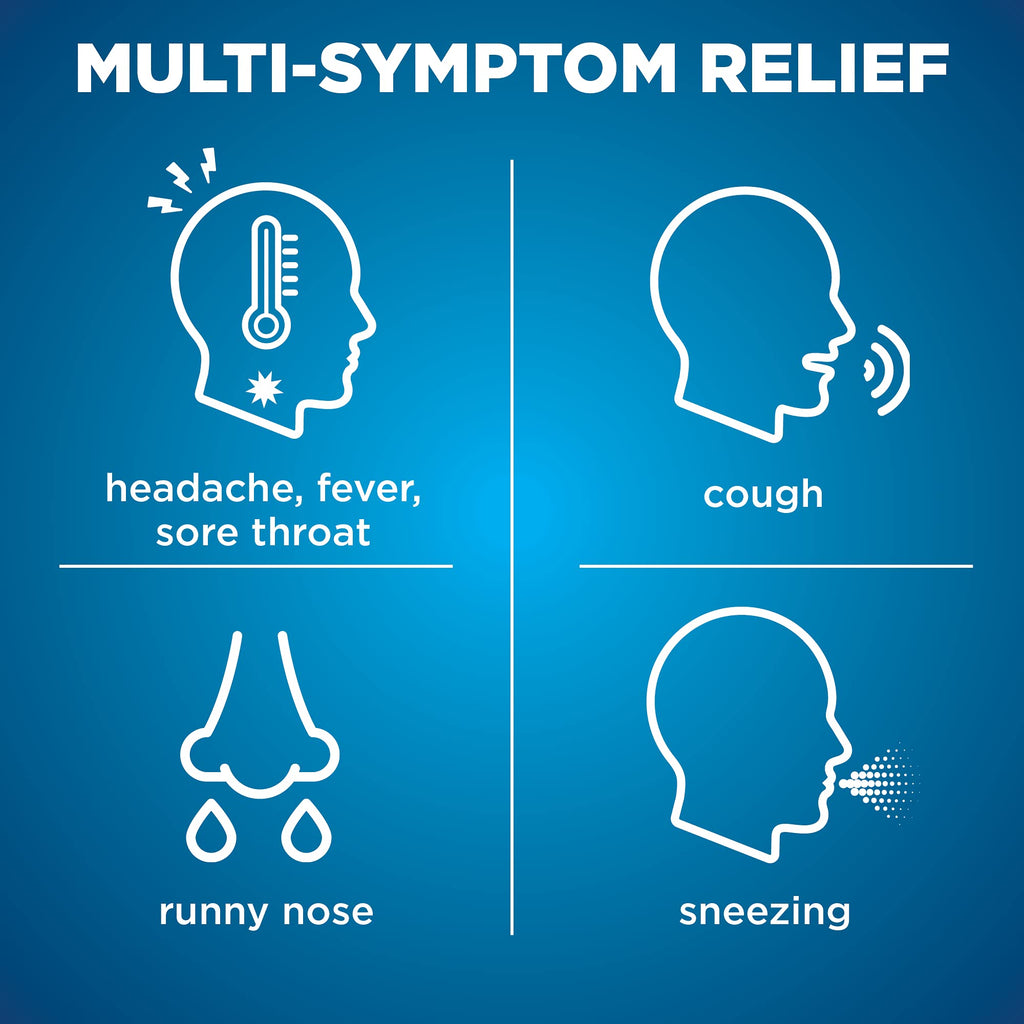 Amazon Basic Care Nighttime Cold & Flu Relief Syrup, Cherry, 8 fl oz (1-Pack)