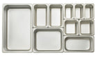 Winco Anti-Jam Half X 2-1/2", 2.5" Deep, Stainless Steel