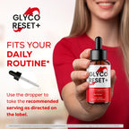 (3 Pack) Glyco Reset Drops - Official GlycoReset Oral Liquid Drop Advanced Premium Formula Support Maximum Strength, Natural Ingredients Vitamins for Overall Health & Wellness, 3 Bottles for 3 Months