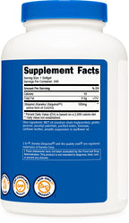 Nutricost Ubiquinol Softgels (100mg, 240 Softgels) - Superior Absorption Antioxidant | Active Form of CoQ10 - Gluten Free, Non-GMO