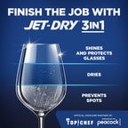 Finish Jet-Dry Dishwasher Rinse Aid, Compatible with Dishwasher Detergent, Prevents Spots & Residues, Dries, Shine & Protects, 23 oz, 225 Washes. (Pack of 3)