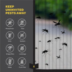 Hands-Free Magnetic Screen Door, Heavy Duty, Self Sealing Screen Door Mesh Protector, Pet and Kid-Friendly, Stay-Open Buckle, Keeps Bugs Out While Letting Nature in, Fits Door Size (32" x 82")