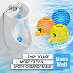 CHONOVO Urinal Screen Deodorizer, 12 Pack Urinal Cake Bulk with 3 Scents