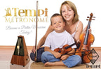 Tempi Tempi Metronome for Musicians (Plastic Mahogany Grain Veneer) ., E-Book, 2 Months Free Music Lessons