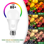 Zorykn 3 Way Light Bulbs 50 100 150 Warm White, E26 Medium Base,2 Pack