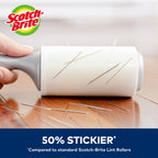 Scotch-Brite 50% Stickier Lint Roller Works Great On Pet Hair 6 Rollers 48 Sheets per Roller 288 Sheets Total (Packaging may vary)