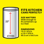 Glad ForceFlex Tall Kitchen Trash Bags, 13 Gallon, Fresh Clean, 140 Count (Package May Vary)