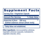 Life Extension Huperzine A, Memory Health, Cognitive Health, Chinese Club Moss Extract, Gluten-Free, Non-GMO, Vegetarian, 60 Capsules