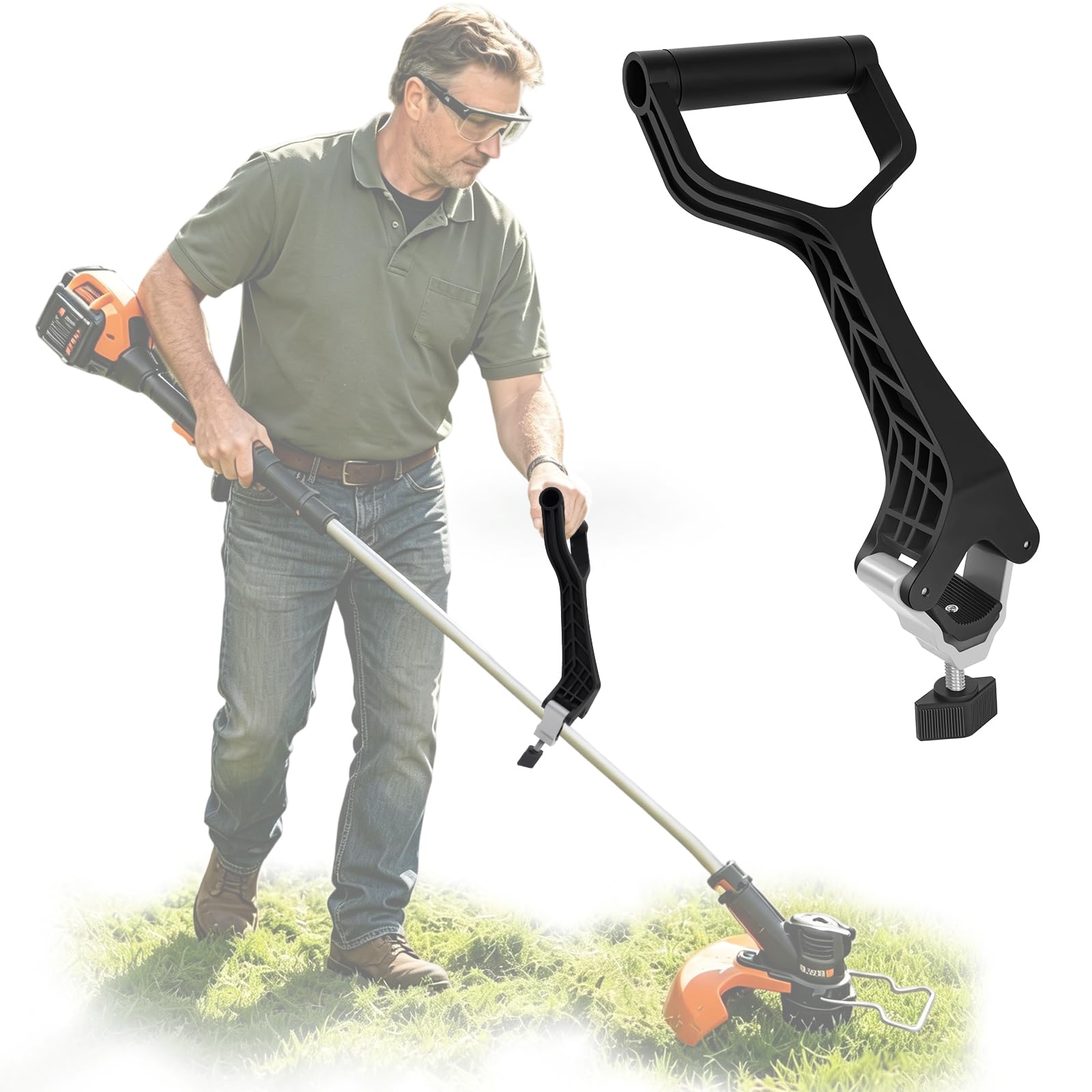 Universal Shovel Handle Replacement, Weed Trimmer Handle Extension