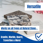 Black Diamond Stoneworks GRANITE PLUS! 2 in 1 Cleaner & Sealer for Granite, Marble, Travertine, Limestone, Ready to Use! (1-Quart/1-Gallon)