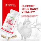 (5 Pack) Gluco Capsules - Official Glykonex Pro Pills Advanced Premium Support for Maximum Strength Glykonix with Natural Ingredients Vitamins for Overall Health & Wellness, 300 Capsules for 5 Months