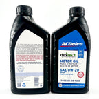 ACDelco 10-9322 19432331 dexos1 GEN 3 Full Synthetic 0W-20 Motor Oil - For 5.3L L82/L84 & 6.2L L87 | Case of 6 Quarts