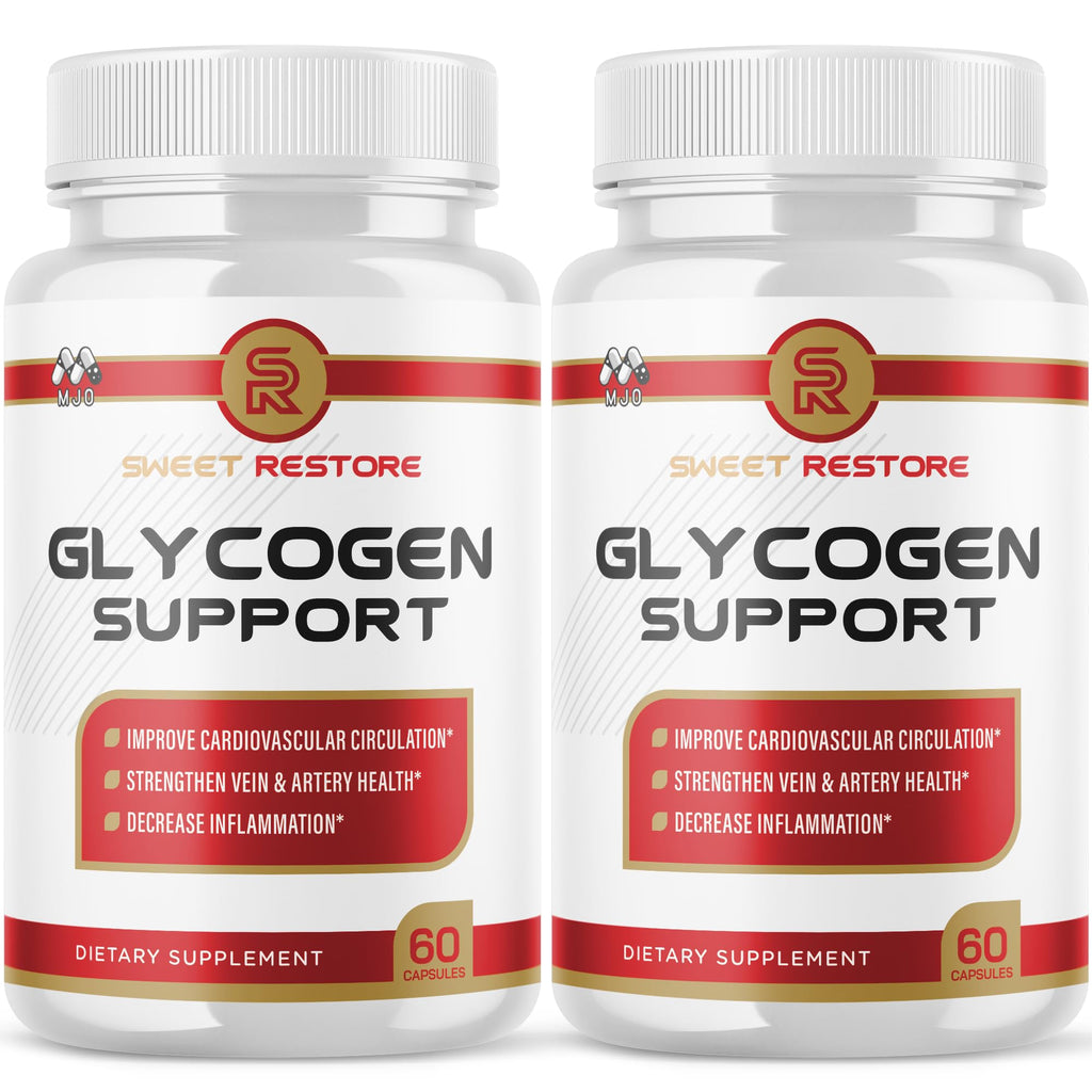 (2 Pack) Sweet Restore Glycogen Support Capsules, Official Sweet Restore Glycogen Support Pills with All Natural Ingredients, Overall Health and Wellness with Max Strength Multivitamin (120 Capsules)