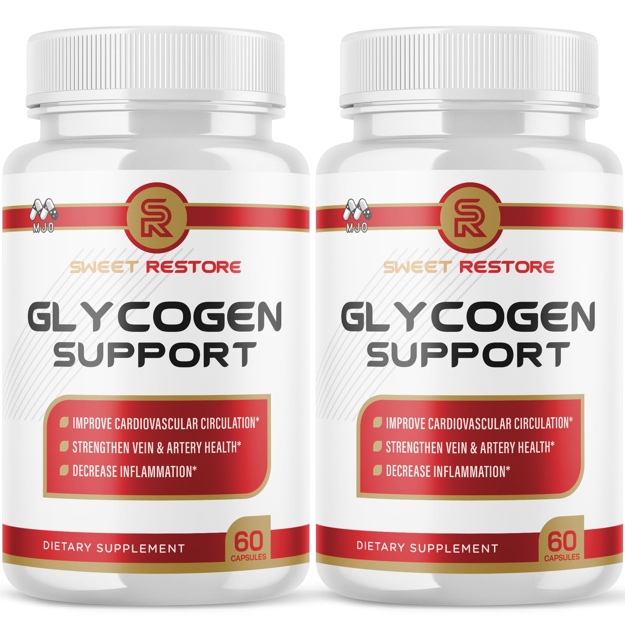 (2 Pack) Sweet Restore Glycogen Support Capsules, Official Sweet Restore Glycogen Support Pills with All Natural Ingredients, Overall Health and Wellness with Max Strength Multivitamin (120 Capsules)