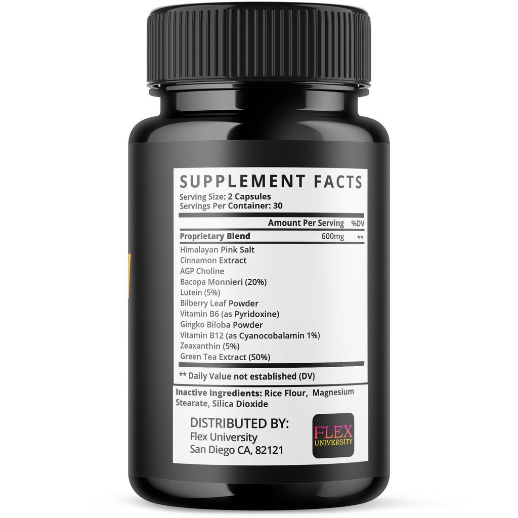 (3 Pack) CogniHoney Capsules, Cogni Honey Brain Support Pills with All Natural Ingredients, Advanced Memory Support Supplement Supporting Brain Health & Wellness with Premium Vitamins (180 Capsules)