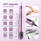 TUOBEO Cordless Nail Drill Electric Nail File Kit, Rechargeable Efile Set