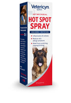 Vetericyn Plus Hot Spot Spray for Dogs, Itch Relief for Dogs & Cats, 8 oz
