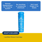 FROG Serene Replacement Mineral Cartridges for use with Hot Tub FROG Serene Floating Sanitizing System - Prefilled for Quick & Easy Hot Tub Maintenance - 1 Pack