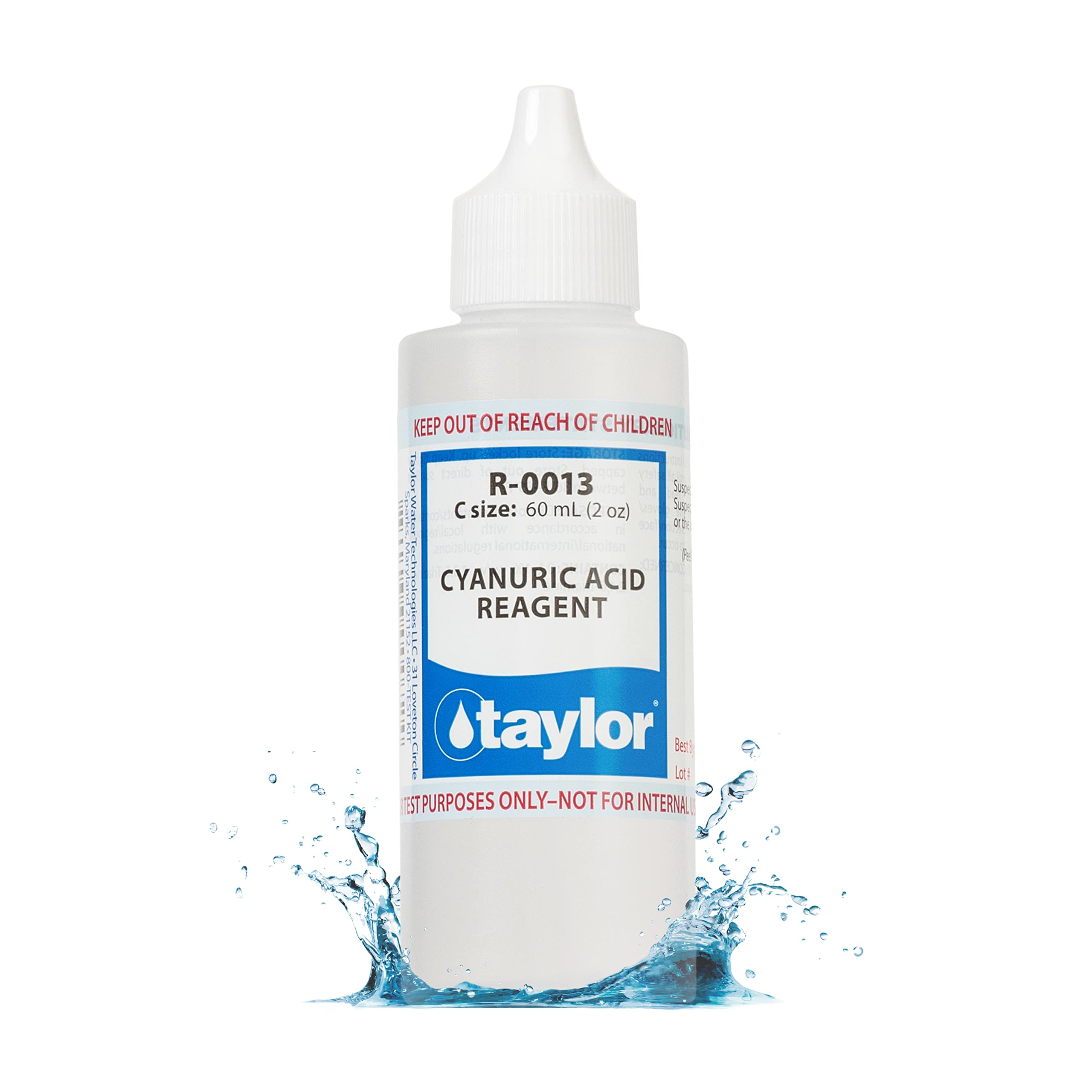 Taylor Technologies R-0013-C, Cyanuric Acid Reagent, 2 Ounce
