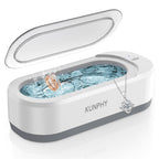 Jewelry Cleaner, KUNPHY 48kHz Ultrasonic Cleaner, White