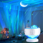 LED Aurora Galaxy Projector Sensory Light Sound Machine Bluetooth Speaker