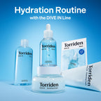Torriden DIVE IN Hyaluronic Acid Facial Mask (10 sheets) | Deep Hydration Korean Face Sheet Mask | Panthenol & Allantoin | Korean Skincare Mask