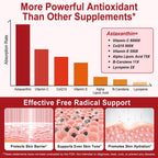 LTQXGT Astaxanthin Supplement 2PCS – Natural Antioxidant Support – 12mg High Strength Softgels – Clean Formula, Gluten-Free, Easy to Swallow Capsules for Daily Wellness