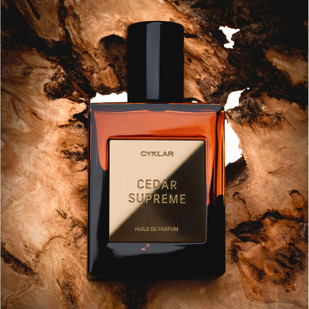 CYKLAR Perfume Oil for Skin – Cedar Supreme Scent – Crisp, Aromatic & Warm Perfume Fragrance with Bergamot, Lavender & Cedarwood Notes – 30ml