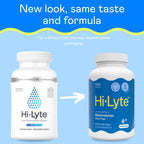 Hi-Lyte Unflavored Electrolyte Capsules - Hydration Support Supplement Tablets - Sodium, Potassium, Magnesium - 100 Servings
