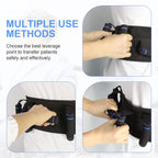 Gait Belt, Gait Belts for Seniors, Gate Belts Medical for Elderly, Gait Belt with 7 Handles, Patient Transfer Belt Quick Release Buckle, Medical Lift Strap Nursing Safety Belt for Physical Therapy