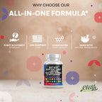 Clean Nutraceuticals Beet Root Capsules Olive Leaf Nattokinase Garlic Extract L-Arginine Omega 3 Red Yeast Rice Hibiscus Danshen - Healthy Support Supplement - 90 Ct