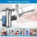 Automatic Soap Dispenser, 17oz Touchless Liquid Dish Soap Dispenser Kitchen