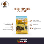 Taste of the Wild High Prairie Adult Dry Dog Food, Roasted Bison, 28lb