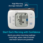 OMRON Gold Wireless Wrist Blood Pressure Monitor for Home Use - #1 Doctor & Pharmacist Recommended Brand - Clinically Validated - Connect App