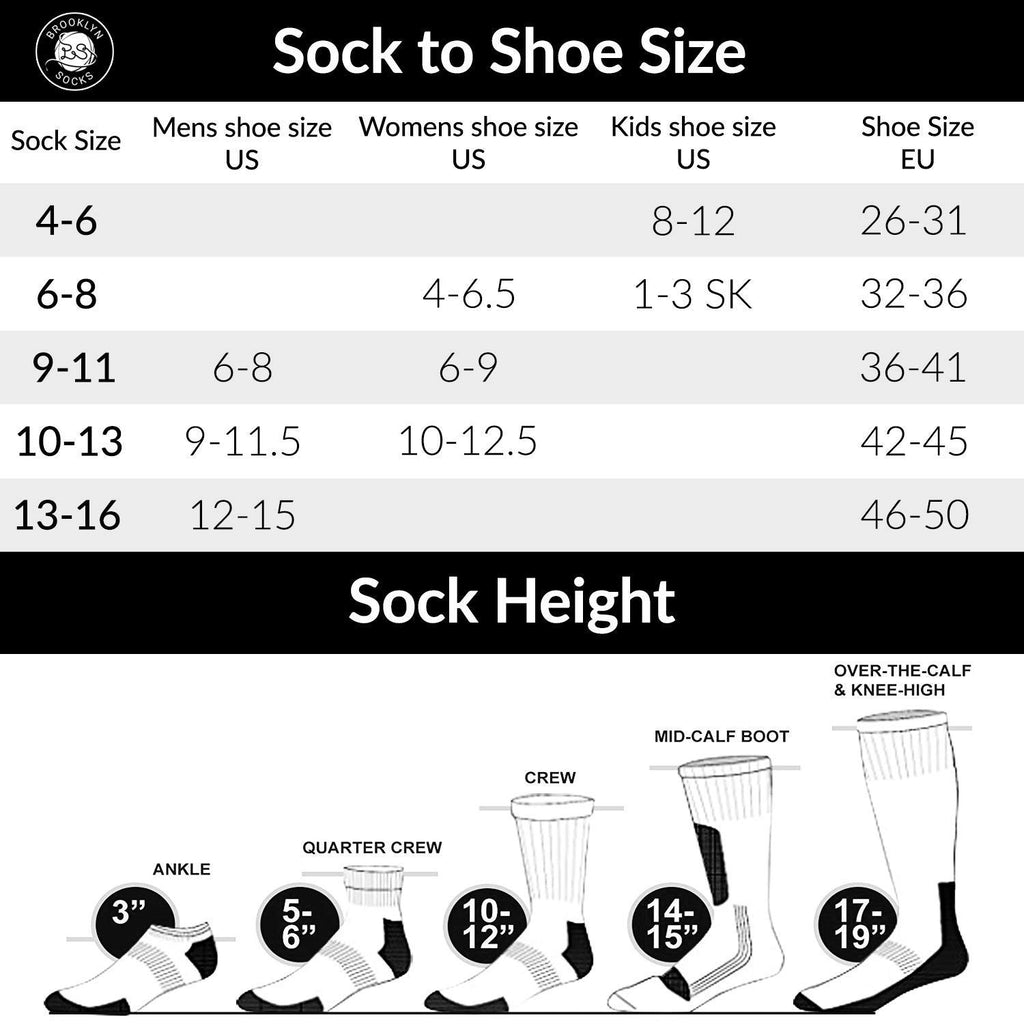 12 Pairs of Cotton Diabetic Neuropathy Crew Socks (10-13, Fits Mens shoe size 9-12, White)