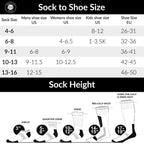 12 Pairs of Cotton Diabetic Neuropathy Crew Socks (10-13, Fits Mens shoe size 9-12, White)
