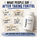 Fukitol™ Placebo Pills – The Gift of Letting Go – Funny Stress Relief Gag Gift (30 ct) – Unique Novelty Present for Birthdays, Father's Day, Holidays & White Elephant - Deluxe Edition