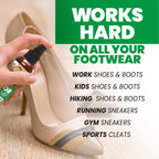 Uncle Todd's Odor Stomp Shoe Deodorizer 2-Pack - Proven & Powerful Enzyme Shoe Spray for Odor Elimination in All Footwear