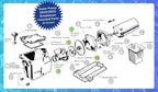 KitKing - SPX1600TRA Super Pump Seal Replacement for Hayward Go Kit 3. Fits SP1600, SP2600 in Regular, X, VSP Models. SPX1600TRA SP1600Z2 PS-201 SPX1600R SPX1600S SPX1600T Pool