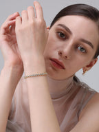 Pearich 14k Gold Filled Tennis Bracelets