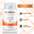 (5 Pack) NovaBiome Capsules, Official NovaBiome Pills with All Natural Ingredients, Advanced Formula Probiotic Skin and Health Support, Maximum Strength Supplement for Overall Wellness (300 Capsules)