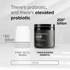 Toniiq 200 Billion CFU Probiotic Supplement 30 Verified Third-Party Tested Strains - Fully Shelf-Stable Probiotics Formula with Prebiotic Blend - Extended Release Capsules