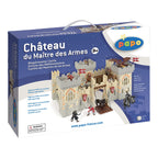 Papo - Medieval & Fantasy - Weapon Master Castle - 60002 - Wooden playset for Figurines - Collectible - for Children - Suitable for Boys and Girls - from 3 Years Old